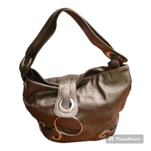Big Buddha Gunmetal Jessie Hobo Bag NEW